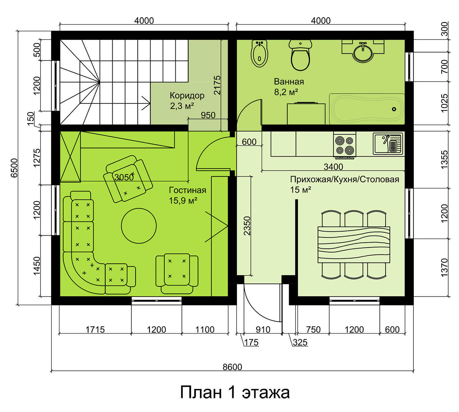 Каркас дома. Проект 476 